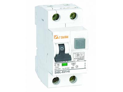 قاطع دائرة RCBO DABL-40 2P النوع الكهرومغناطيسي 